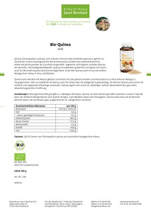 Bio-Quinoa wei&szlig; 300 g