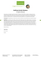 Basilikum-Extrakt-Shampoo 250 ml