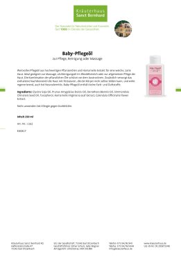 Baby-Pflegeöl 250 ml