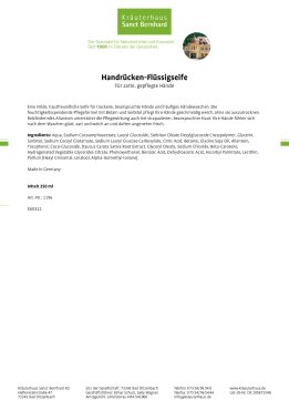 Handrücken-Flüssigseife 250 ml