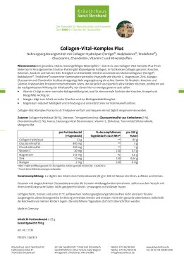 Collagen-Vital-Komplex Plus 750 g