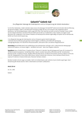 Gelastin Gelenk-Gel 3er-Pack 450 ml