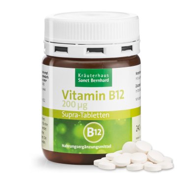 Vitamin-B12-Supra-200 µg-Tabletten 240 Tabletten