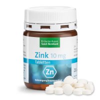 Zink-Tabletten 10 mg 210 Tabletten