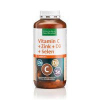 Vitamin C+Zink+D3+ Selen-Tabletten 365 Tabletten