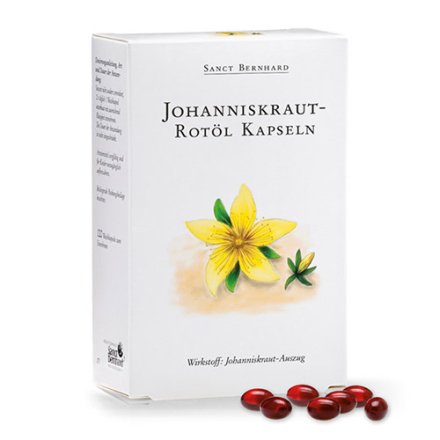 Johanniskraut-Rotöl-Kapseln 120 Kapseln