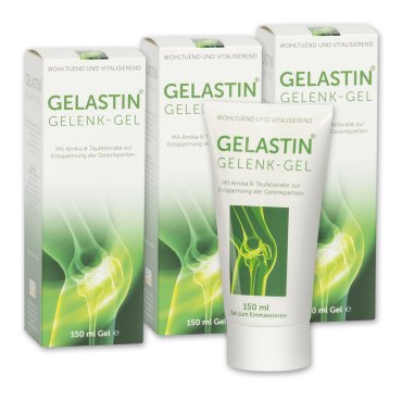 Gelastin Gelenk-Gel 3er-Pack 450 ml