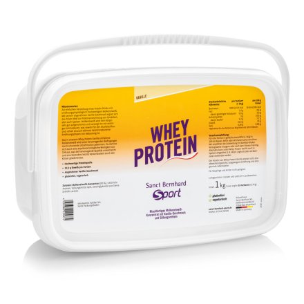 Sanct Bernhard Sport Whey-Protein Vanille 1000 g