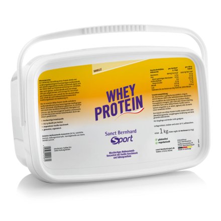 Sanct Bernhard Sport Whey-Protein Vanille 1000 g