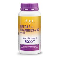 Sanct Bernhard Sport Omega-3+Vitamin-D3+K2-Kapseln 120 Kapseln