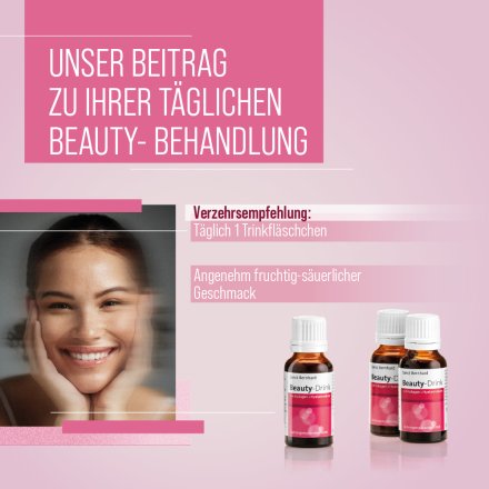 Beauty-Drink mit Kollagen und Hyaluronsäure 30 x 20 ml 600 ml