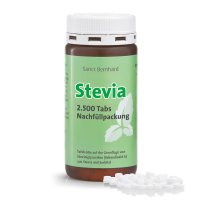 Stevia-Tabs - Nachfüllpackung mit 2.500 Tabs 173 g