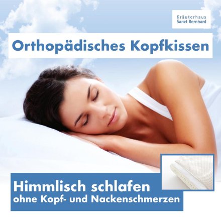 Orthopädisches Kopfkissen