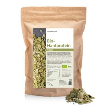 Bio-Hanfprotein-Flakes 250 g