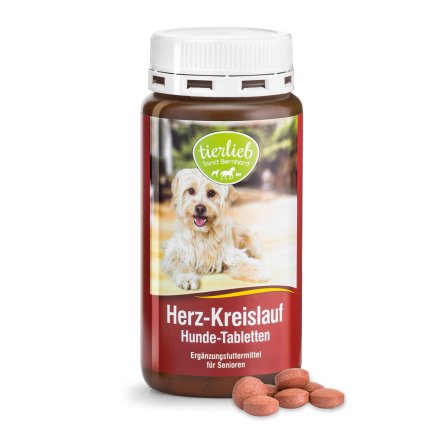 tierlieb Herz-Kreislauf-Tabletten für Hunde 180 Tabletten